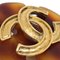 Chanel 1994 Faux Tortoiseshell Earrings Clip-On Brown 20628, Set of 2 3