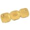 CHANEL 1994 Triple CC Logos Brooch Gold 03830 2