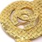 CHANEL 1994 Woven Brooch Pin Gold 1255 52032 3