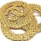 Gewebte Brosche in Gold von Chanel 3