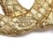 Chanel 1994 Woven Cc Ohrringe Gold Clip-On 2848 88057, 2 . Set 4