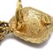 Chanel Dangle Hoop Earrings Clip-On Gold 29/2881 67955, Set of 2 4