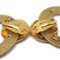 Chanel 1994 Hoop Earrings Gold Clip-On 2910 17887, Set of 2 3