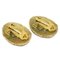 Chanel Oval Earrings Gold Clip-On 2904/29 68948, Set of 2 3