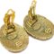 Chanel Ovale Ohrringe Gold Clip-On 2904/29 68948, 2er Set 4