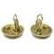 Button Earrings in Gold from Chanel, Set of 2 3