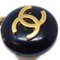 Schwarze CC Ohrhänger mit künstlichen Tropfen und Perlen von Chanel, 2 . Set 3