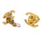 CC Turnlock Earrings in Gold from Chanel, Set of 2 4