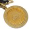 CHANEL 1995 Gargantilla con medallón de cristal y oro 151276, Imagen 4