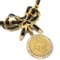 CHANEL 1995 Kristall & Gold Medaillon Halsband 151276 2