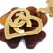 Chanel 1995 Faux Tortoiseshell Clover Cc Heart Earrings 60863, Set of 2 2