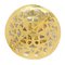 CHANEL 1995 Fretwork Paisley Brooch Gold 02578, Image 2