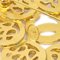 CHANEL 1995 Fretwork Paisley Floral Brooch Gold 73726 4