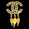 CHANEL 1995 Spilla con frange Paisley in oro 95A 04296, Immagine 1