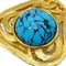 Chanel 1995 Gold & Blau Marmor 'Cc' Ohrringe 131576, 2 . Set 2