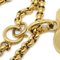 Gold CC Heart Cutout Pendant Necklace from Chanel, Image 3