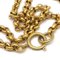 Collar con colgante CC en forma de corazón dorado de Chanel, Imagen 3