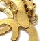 Gold Cc Heart Cutout Pendant from Chanel 4