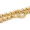 Goldene CC Halskette mit Cutout-Anhänger von Chanel 3