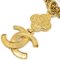 Goldene Halskette mit CC-Anhänger von Chanel 2