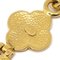 Goldene Halskette mit CC-Anhänger von Chanel 4