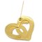 CHANEL 1995 Heart Brooch Pin Gold 58213 3