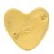 CHANEL 1995 Heart Brooch Pin Gold 95P AK31475i 2
