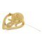 CHANEL 1995 Heart Brooch Pin Gold 95P 67956, Image 3