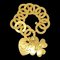 CHANEL 1995 Heart Clover Bracelet Gold 95P 48547 1