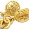 Chanel 1995 Heart Dangle Earrings Clip-On Gold 60416, Set of 2, Image 3