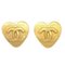 Clip-On Heart Earrings from Chanel, Set of 2, Image 1