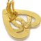 Heart Earrings in Gold from Chanel, Set of 2 3