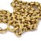 CHANEL 1995 Heart Gold Chain Necklace 17155 3