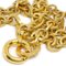 Goldene Herzlupenkette von Chanel 3