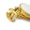 Chanel 1995 Mother Of Pearl Cc Earrings Clip-On 28764, Set of 2 3