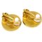 Chanel 1995 Mother Of Pearl Cc Earrings Clip-On 95A 112345, Set of 2 3