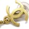 Spring Dangle Pearl CC Earrings from Chanel, Set of 2, Image 3