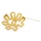 CHANEL 1995 Squiggle Border Brooch Gold 34176, Image 3
