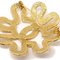 CHANEL 1995 Squiggle Border Brooch Gold 86046 3