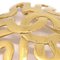 CHANEL 1995 Squiggle Border Brooch Gold 86046, Image 2