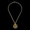 CHANEL 1995 Squiggle Border Pendant Necklace 95P 27102, Image 1