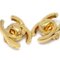 Turnlock Earrings in Gold from Chanel, Set of 2 2