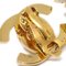 Goldene Turnlock Ohrringe von Chanel, 2 . Set 3