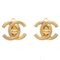 Goldene Turnlock Ohrringe von Chanel, 2 . Set 1