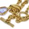 CHANEL 1996 Bijou Gold Chain Necklace 96P 48240 3