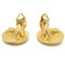 Button Earrings in Gold from Chanel, Set of 2, Image 3