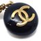 Black & Faux Teardrop Pearl Dangle Earrings from Chanel, Set of 2, Image 2