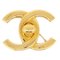 CC Turnlock Brosche in Gold von Chanel 1