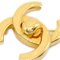 CC Turnlock Brooch in Gold from Chanel 2