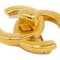 CC Turnlock Brosche in Gold von Chanel 2